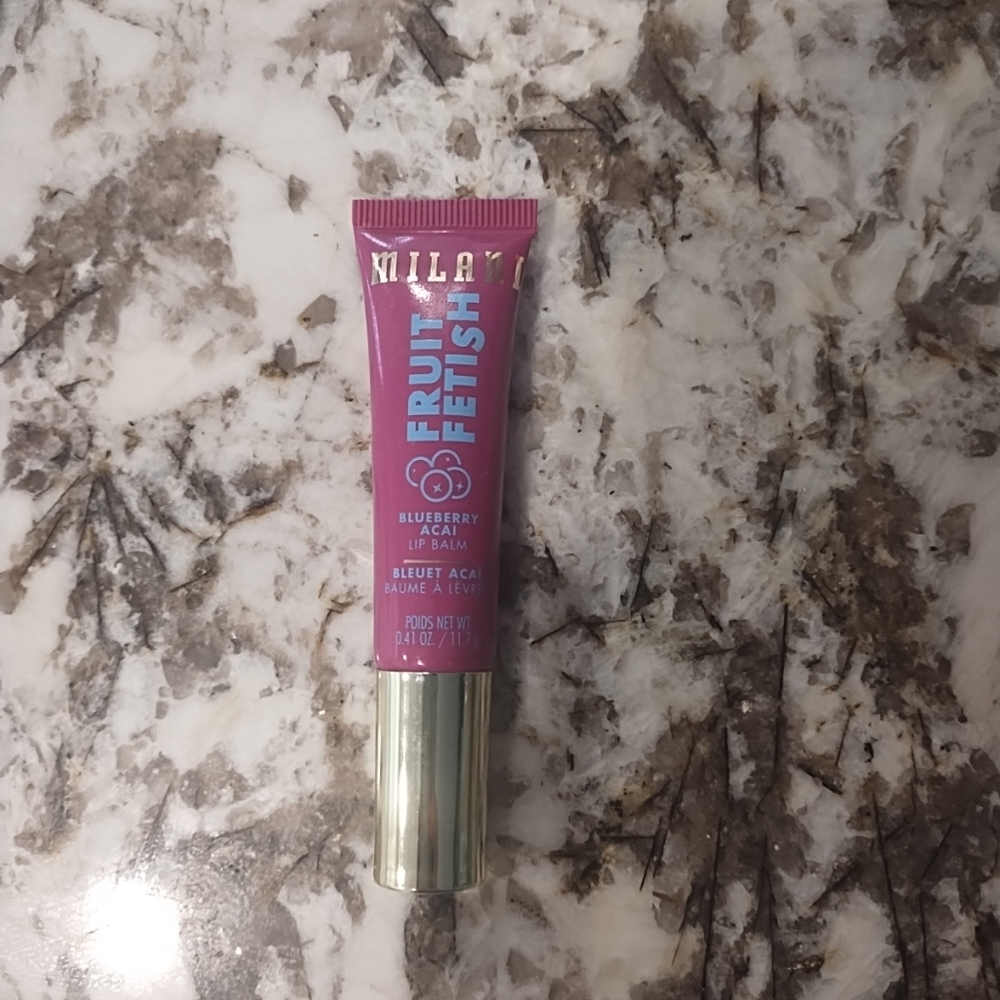 Milani Fruit Fetish Blueberry Acai Lip Balm, New